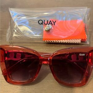 Quay Pink Chain Reaction Sunglasses